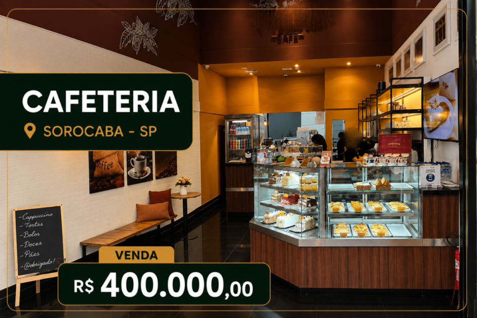 ☕ Cafeteria em Sorocaba – SP