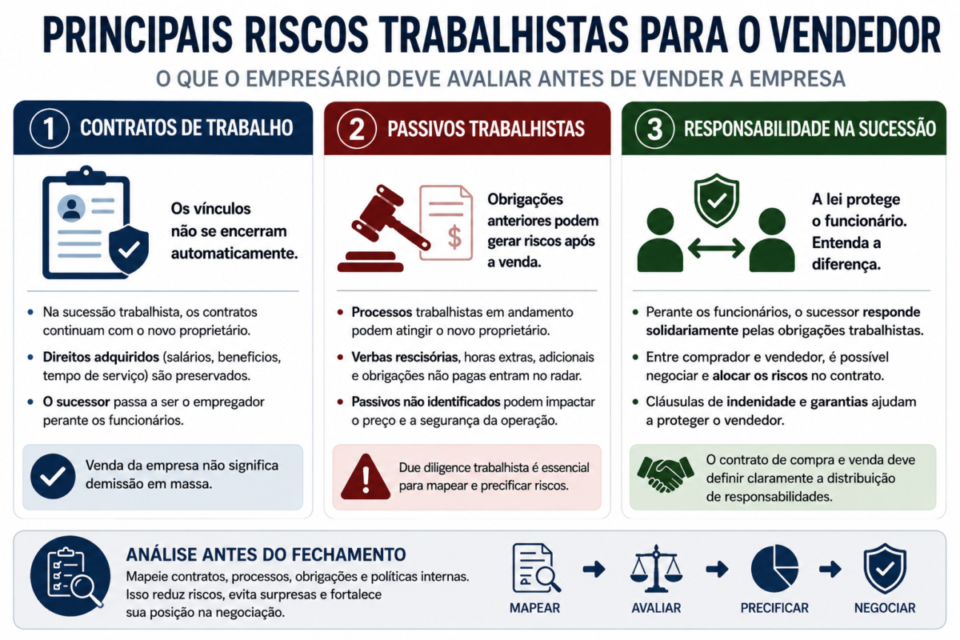 O que acontece com meus funcionários após a venda? O que acontece com meus funcionários após a venda?