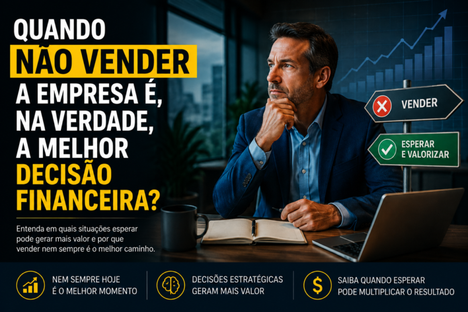 Quando não vender é, na verdade, a melhor decisão financeira?