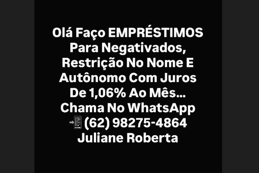 EMPRÉSTIMO PARA NEGATIVADOS