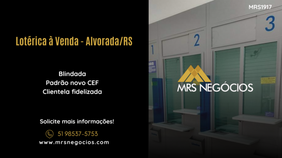 Lotérica à Venda – Alvorada/RS