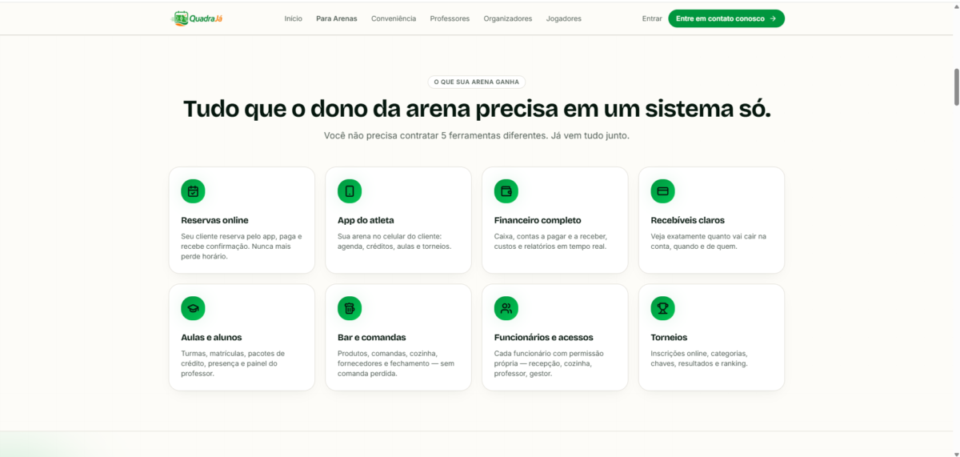 QUADRA JÁ