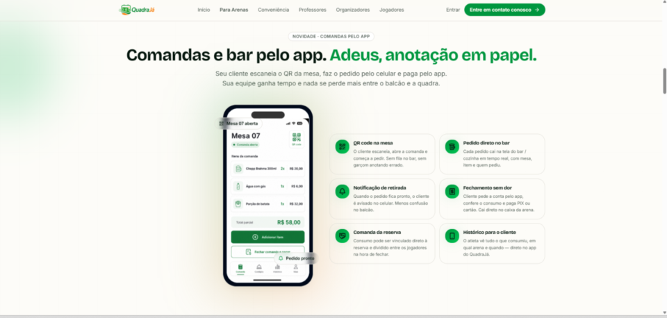 QUADRA JÁ