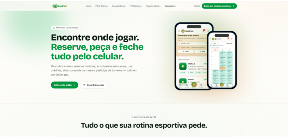 QUADRA JÁ