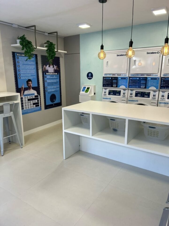 OPORTUNIDADE DE INVESTIMENTO Lavanderia Self-Service em Funcionamento