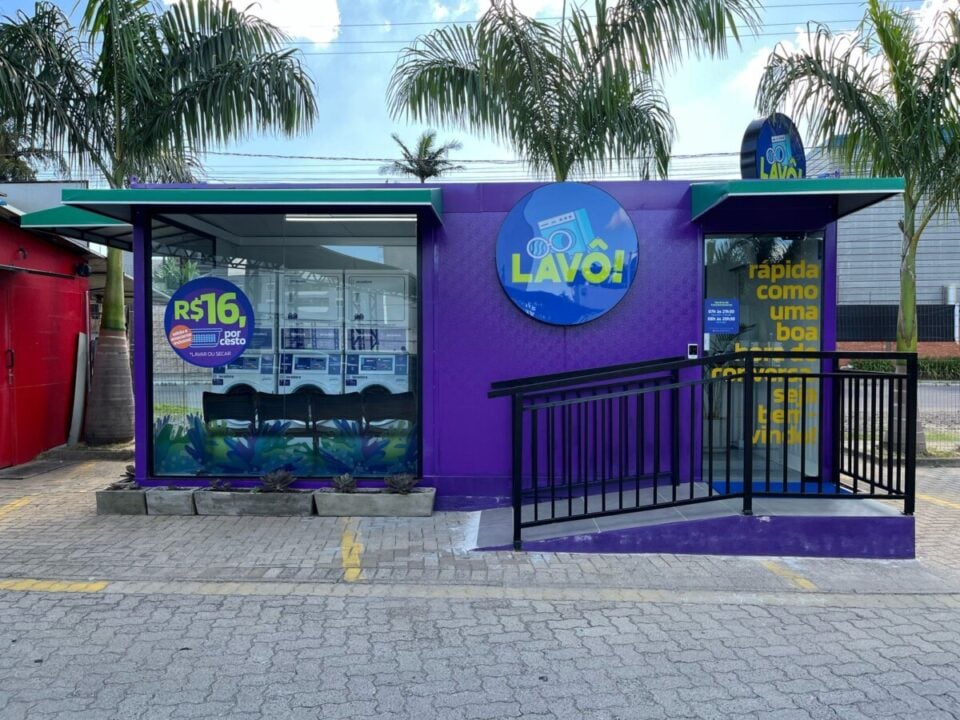 LAVANDERIA SELF-SERVICE LUCRATIVA LAVÔ MAIOR DO BRASIL