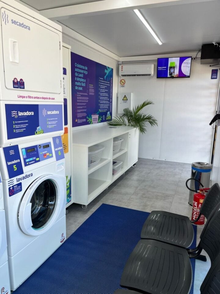 LAVANDERIA SELF-SERVICE LUCRATIVA LAVÔ MAIOR DO BRASIL