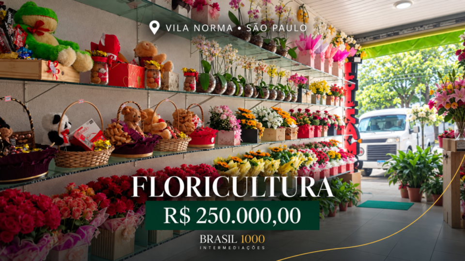 Floricultura à venda na Vila Norma
