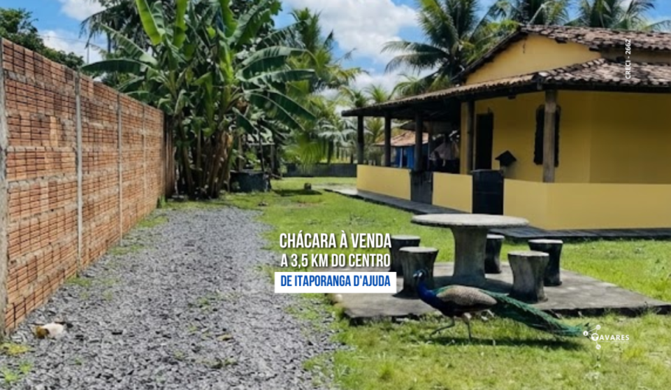 Cód286 – Chácara à Venda em Sergipe