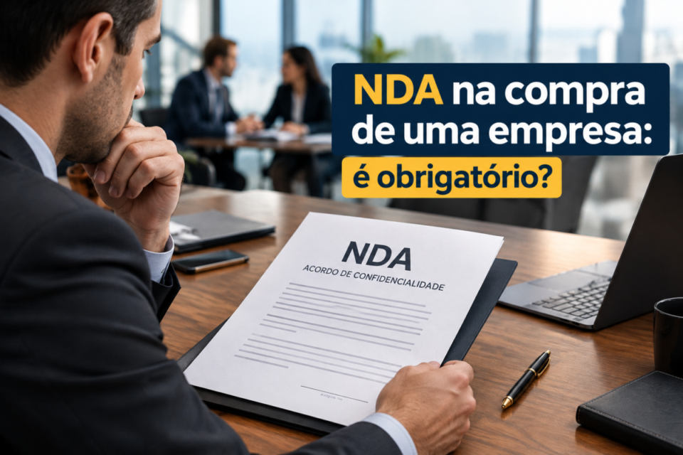 É obrigatório fazer um contrato de confidencialidade (NDA)?