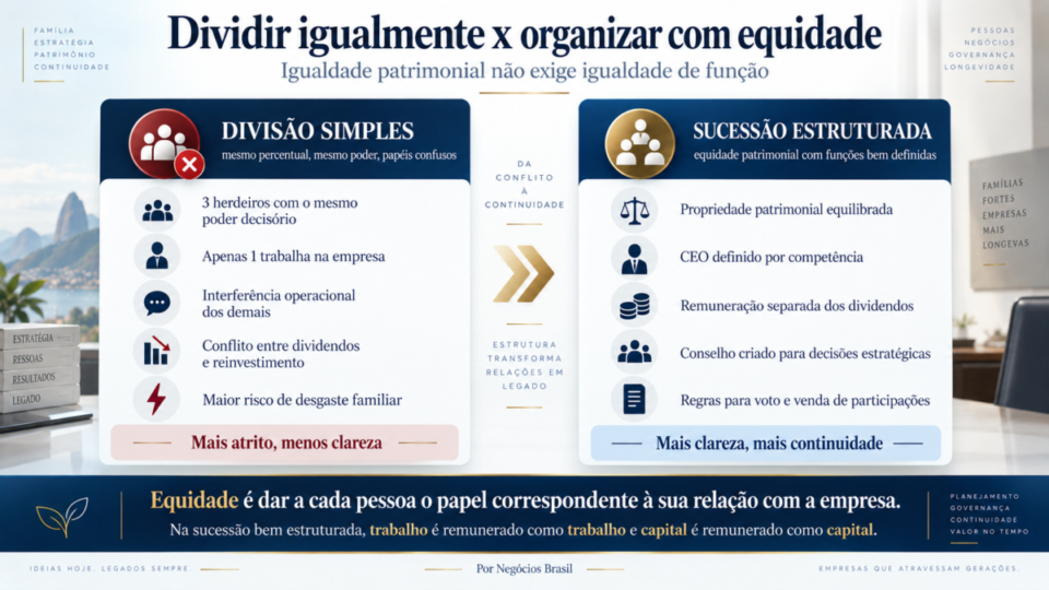 Estudo de Caso: Sucessão Familiar de R$ 94 mi sem Conflitos