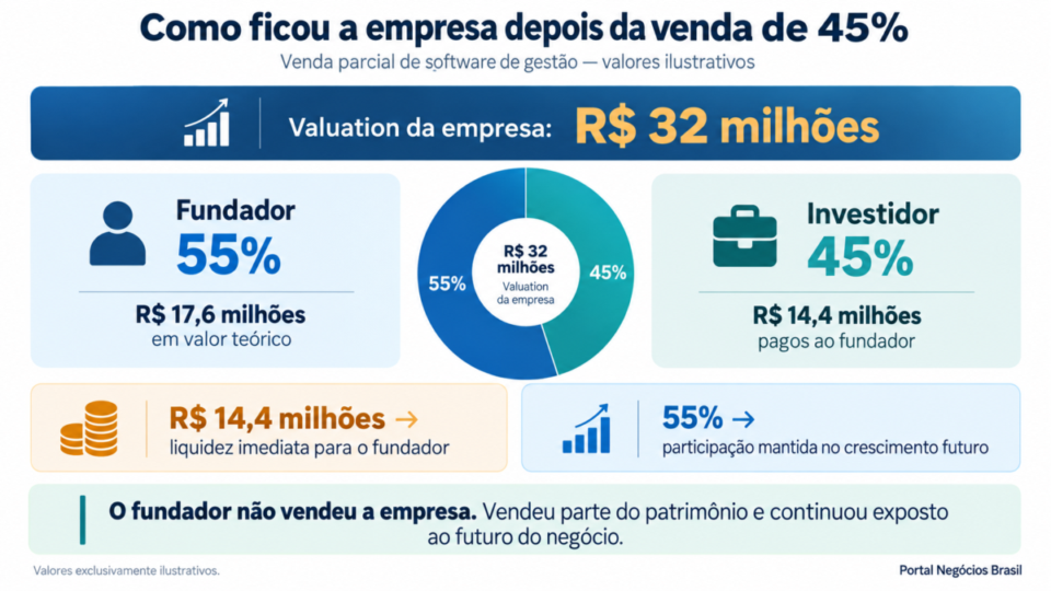 venda parcial empresa