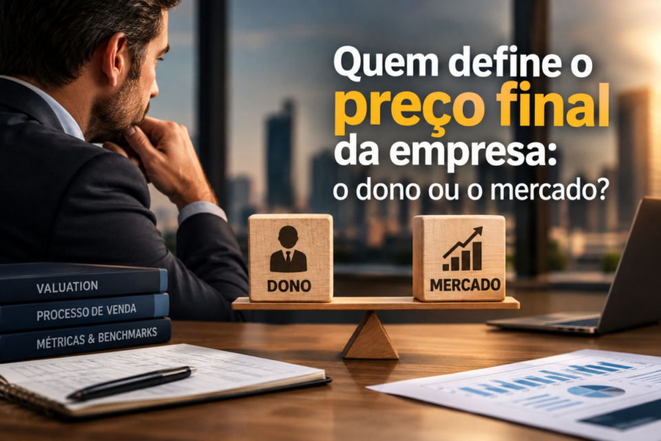 Quem define o preço final da empresa: o dono ou o mercado?