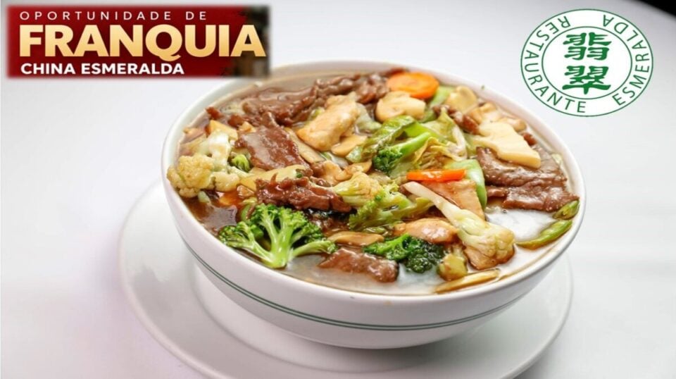 🏮 CHINA ESMERALDA  SEJA DONO DE UMA FRANQUIA DE CULINÁRIA ORIENTAL 🥢
