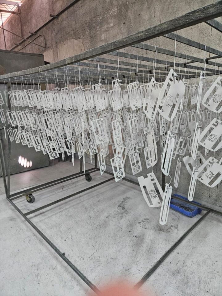 Metalúrgica e pintura eletrostática
