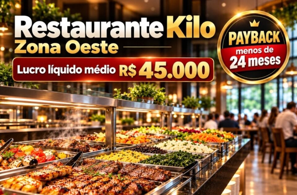 OPORTUNIDADE NA ÁREA GASTRONÔMICA NEGÓCIO LUCRATIVO RESTAURANTE