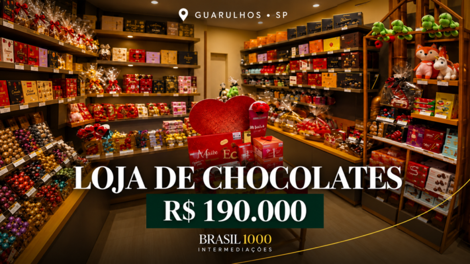 Loja de Chocolates em Guarulhos, SP Cod 111171
