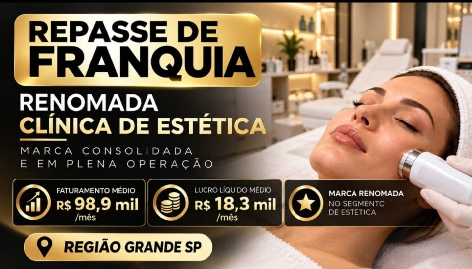 OPORTUNIDADE DE NEGÓCIO – OPERAÇÃO RENTÁVEL E COM RESULTADOS COMPROVADOS