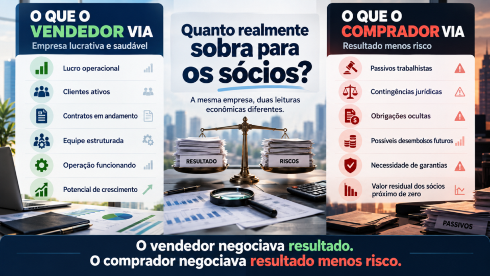 Estudo de Caso: Empresa Lucrativa que Valia Zero por Passivos Ocultos
