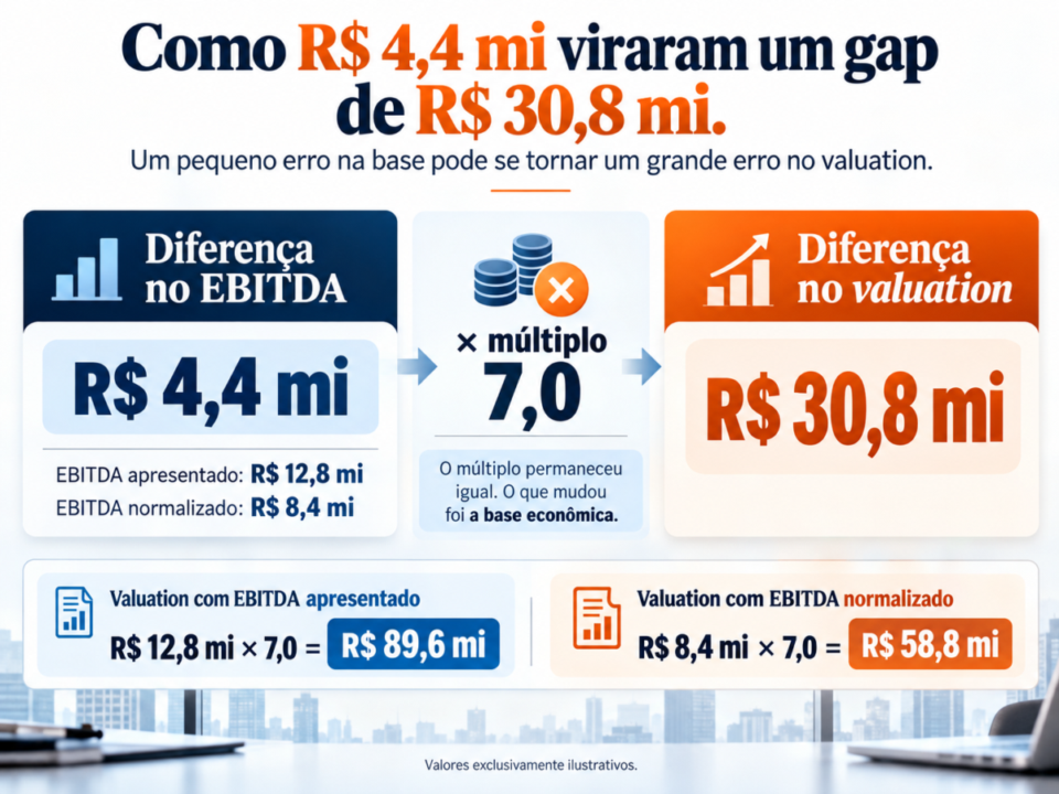 Estudo de Caso: Erro de Valuation que Custou R$ 31 mi – Negociação Frustrada – São Paulo