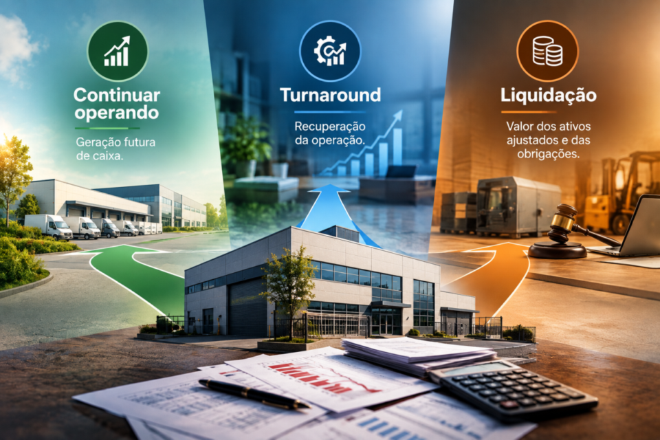 Quanto vale uma empresa que está dando prejuízo? Três caminhos para avaliar uma empresa com prejuízo: continuidade, turnaround e liquidação
empresa com prejuízo ainda tem valor